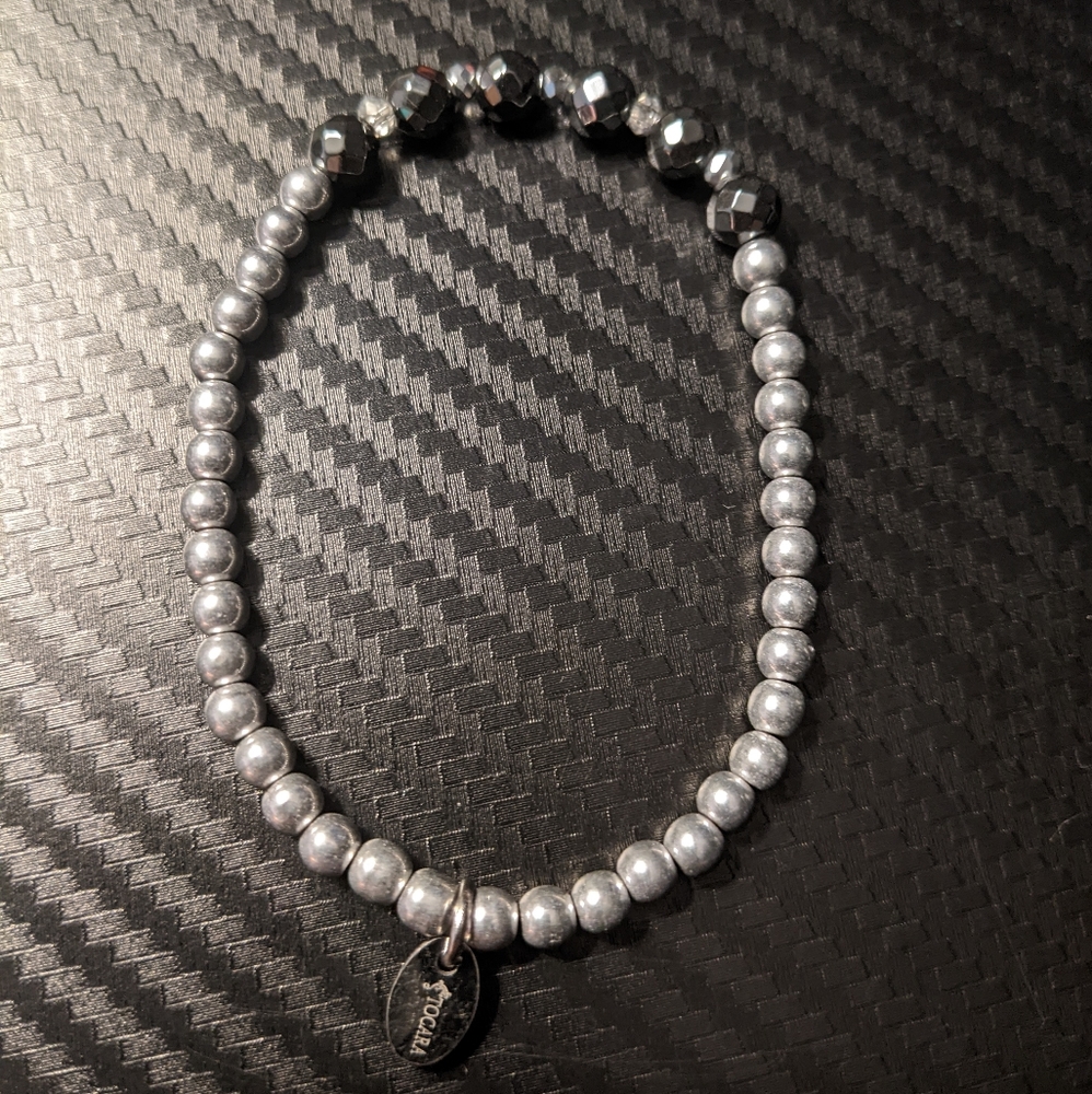 Tocara Rhodium Plated Bracelet